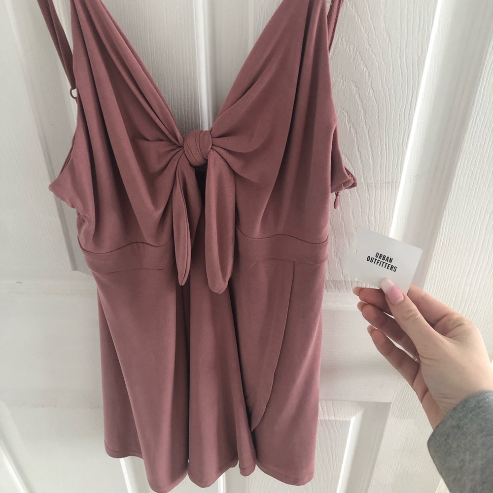 Rose Tied Romper